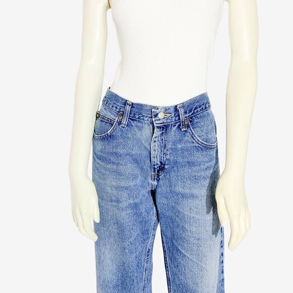 Vintage Faded Medium Blue LEE Jeans / Size 34 waist / size Medium - Picture 10 of 10